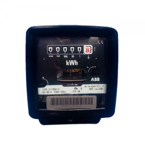 GEC ABB-C11B3 Single Phase electric meter front